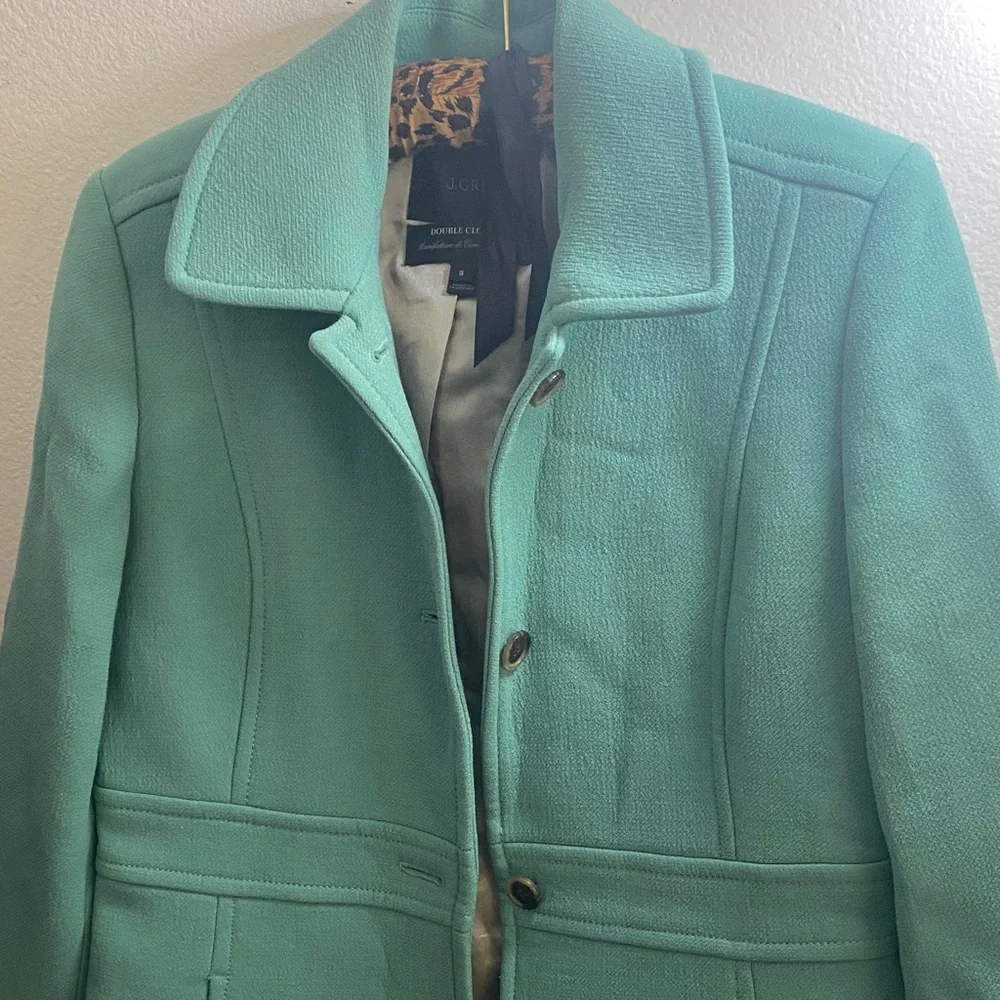 J. Crew Classic Lady Day Coat Italian Double Cloth with Thinsulate